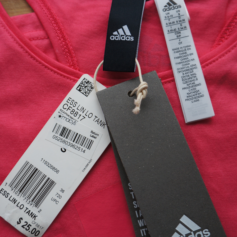 Adidas Logo Racerback Tank Top - Picture 5 of 8